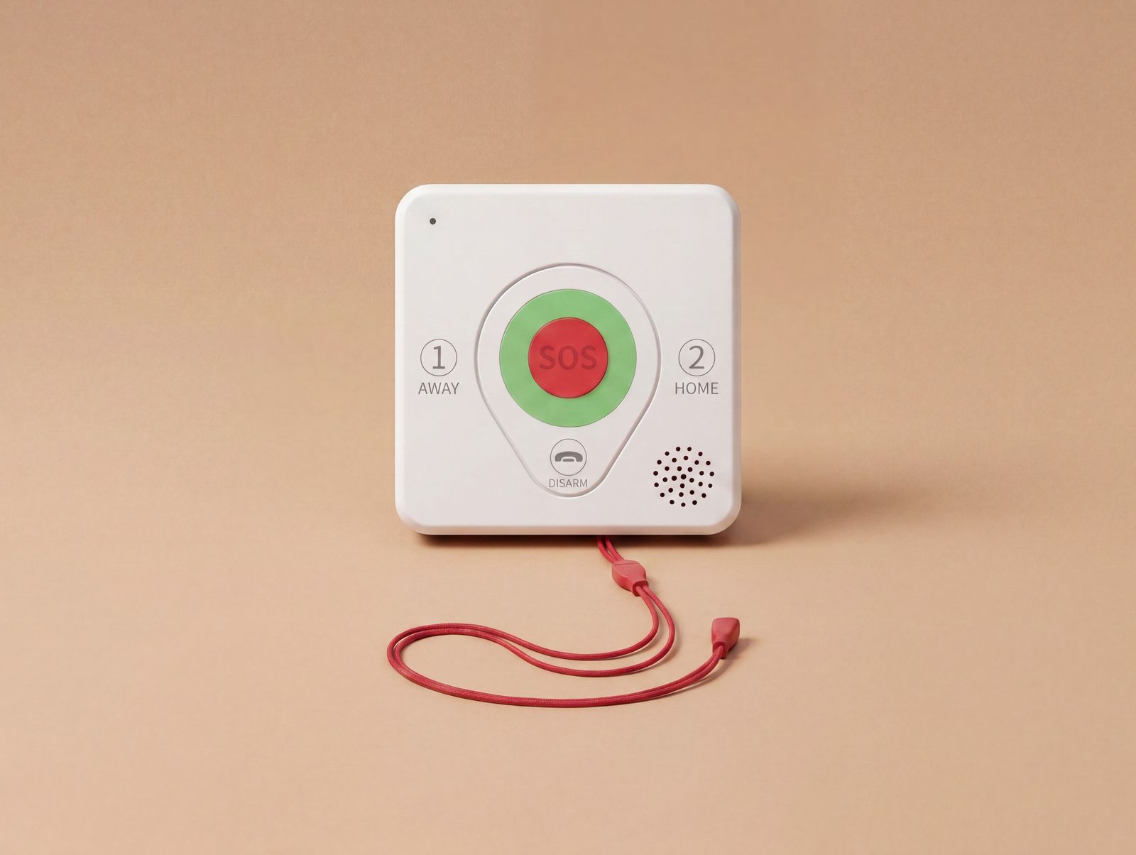 Wall-mounted close-up